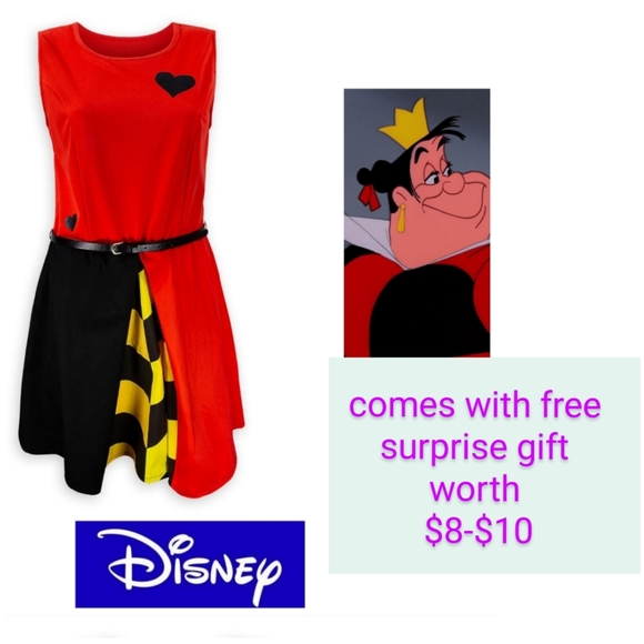 NWT Disney Queen of Hearts dress - Picture 1 of 9